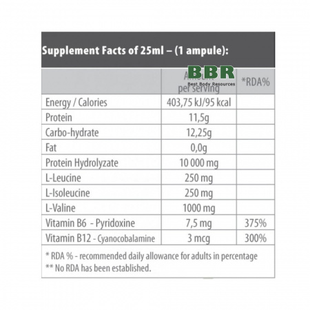 Liquid Amino 25ml, BioTechUSA