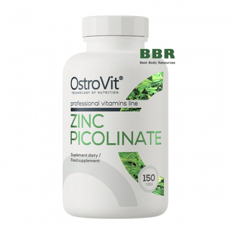 Zinc Picolinate 15mg 150 Tabs, OstroVit