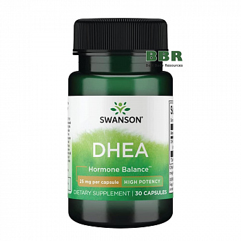 DHEA 25mg 30 Caps, Swanson