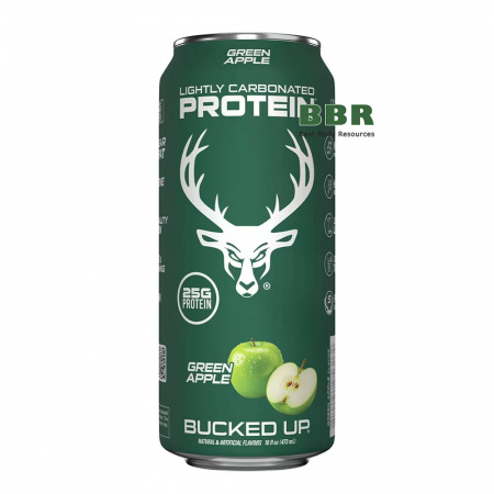 Lightly Carbonated Protein Drink 473ml, Bucked Up