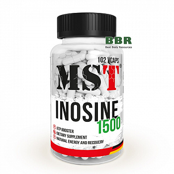 Inosine 1500mg 102 Caps, MST