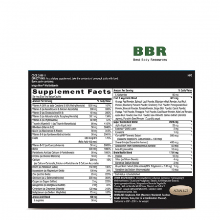 Mega Men Joint Vitapak 30 Packs, GNC