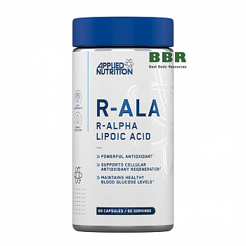 R-Alpha Lipoic Acid 200mg 60 Caps, Applied Nutrition