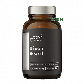 Bison Beard 60 Caps, OstroVit Pharma