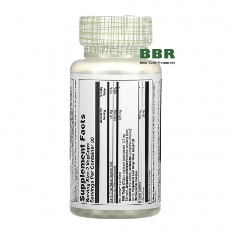 Total Cleanse Liver 60 Veg Caps, Solaray