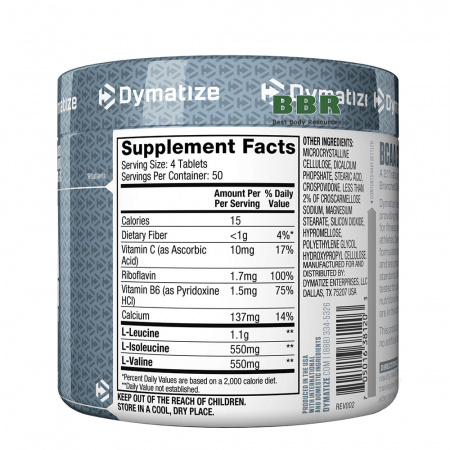 BCAA 200 Tabs, Dymatize Nutrition BCAA 200 Tabs, Dymatize Nutrition