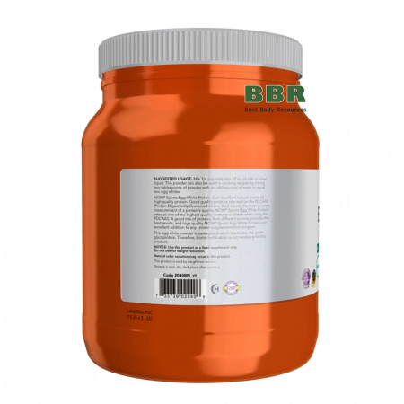 Egg White Protein 544g, NOW Foods