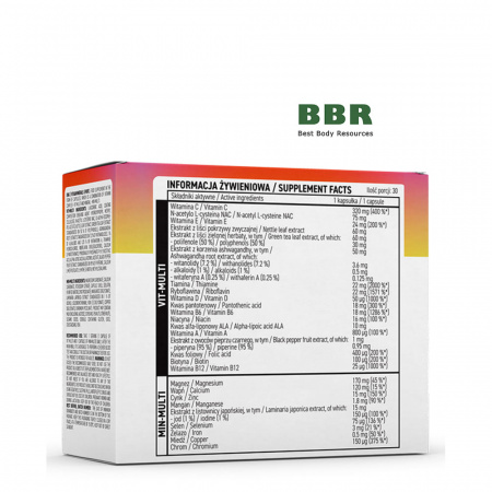 Vit&Min Sport 60 Caps, OstroVit