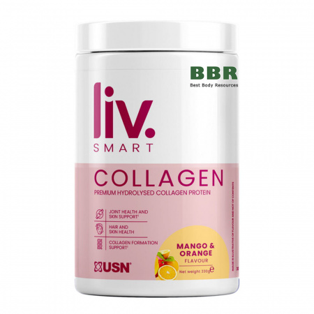 LivSmart Premium Hydrolysed Collagen 330g, USN