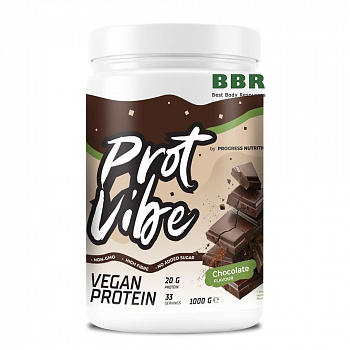 Prot Vibe Vegan Protein 1000g, Progress Nutrition