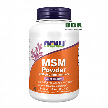 MSM Powder 227g, NOW Foods