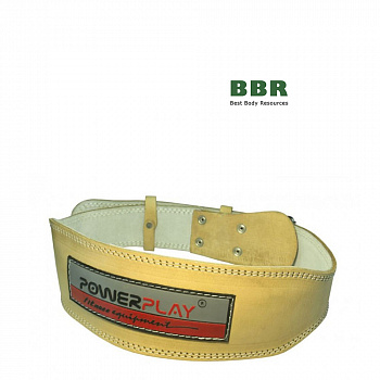 Пояс атлетический 5084 Brown, PowerPlay
