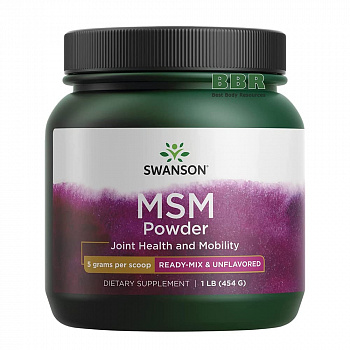 MSM Powder 454g, Swanson