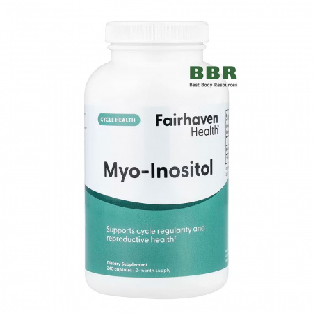 Myo-Inositol 240 Caps, Fairhaven Health