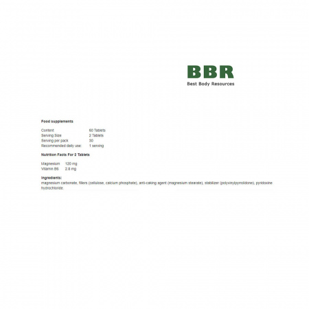 Magnez B6 60tab, ActivLab