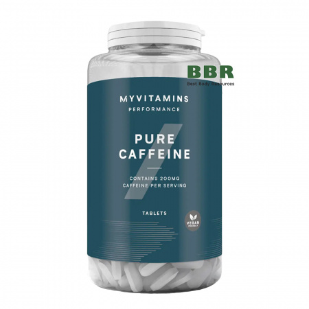 Pure Caffeine 200mg 200 Tabs, MyProtein Pure Caffeine 200mg 200 Tabs, MyProtein