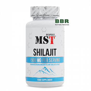 Shilajit 750mg 60 Caps, MST