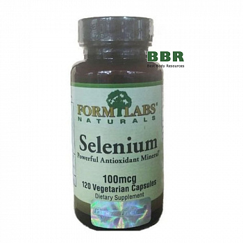Selenium 100mcg 120caps, Form Labs