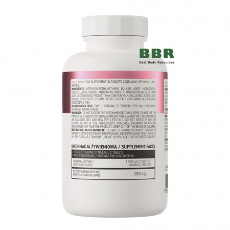 MSM 90 Tabs, OstroVit