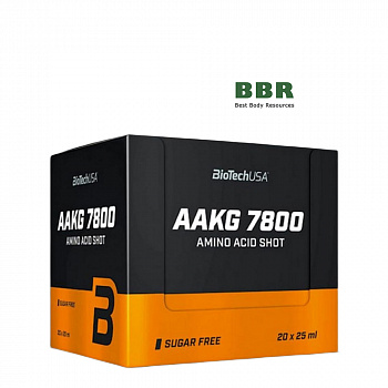 AAKG 7800 Shot 25ml, BioTechUSA