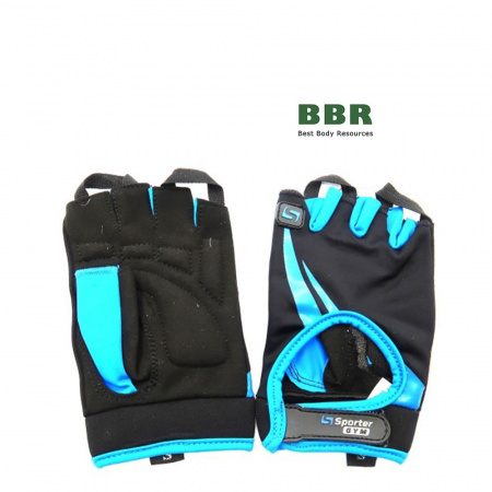 Перчатки New Age 1731 Black/Blue, Sporter