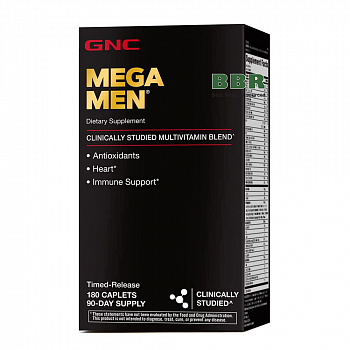 Mega Men 180caps, GNC