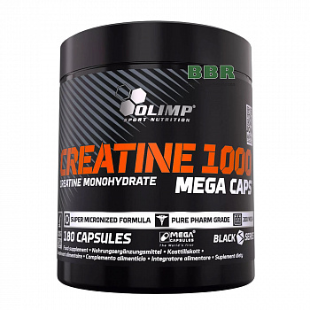 Creatine Mega Caps 1000mg 180 Caps, Olimp