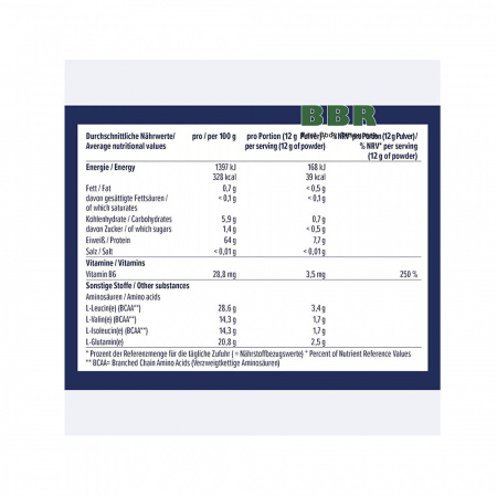 BCAA Drink 500g, ENERGYBODY