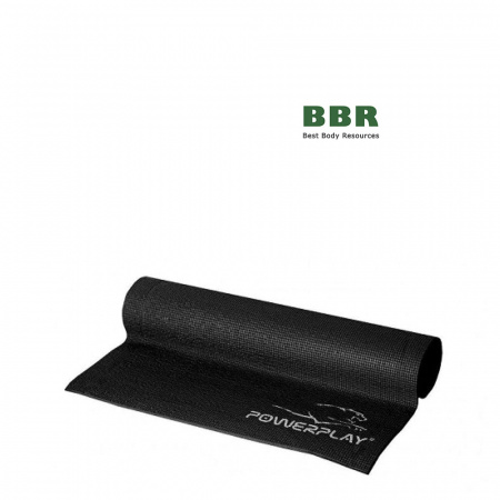 Коврик для йоги и фитнеса 4010 Black, PowerPlay