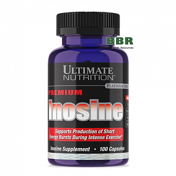 Inosine 500mg 100 Caps, Ultimate Nutrition