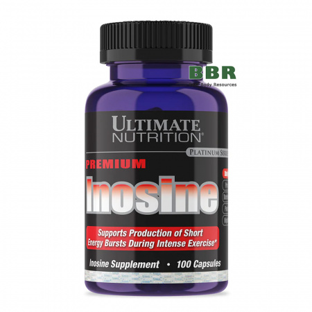 Inosine 500mg 100 Caps, Ultimate Nutrition
