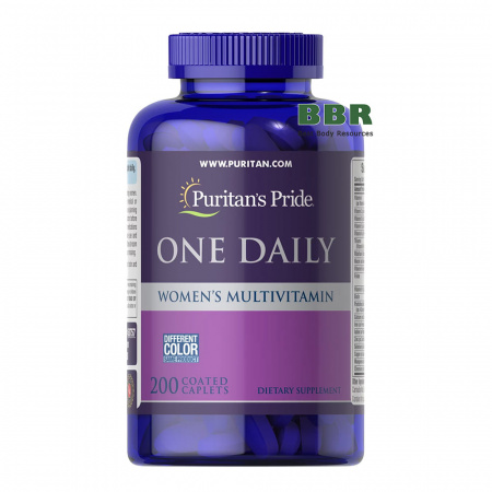 One Daily Womens Multivitamin 200 Tabs, Puritans Pride One Daily Womens Multivitamin 200 Tabs, Puritans Pride