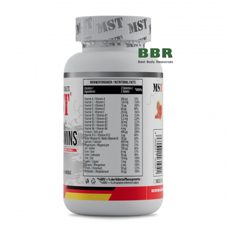 ALL Vitamins 60 Tab, MST