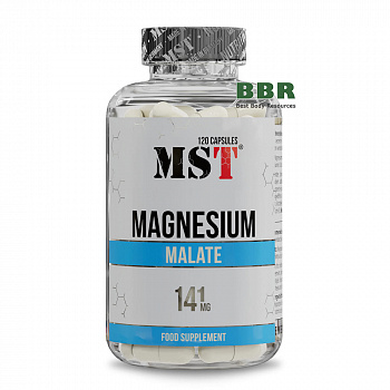 Magnesium Malate 120 Caps, MST