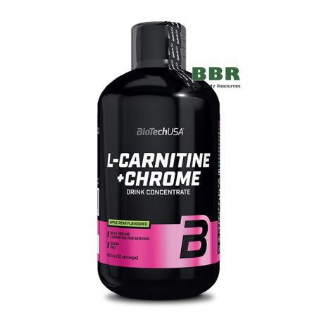 L-Carnitine 35.000 + Chrome Liquid 500ml, BioTechUSA