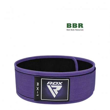 Пояс для тяжелой атлетики RX1 Weight Lifting Belt Purple, RDX