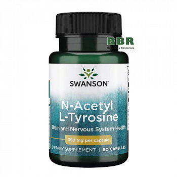 N-Acetyl L-Tyrosine 350mg 60 Caps, Swanson