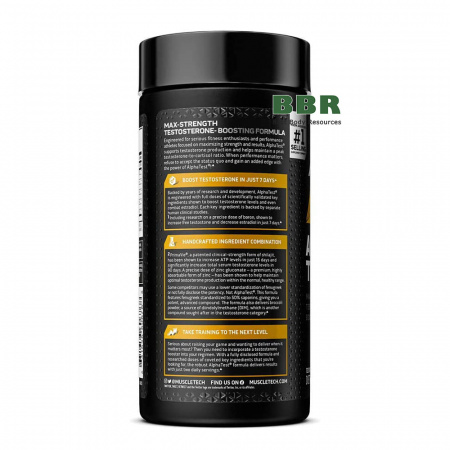 Alpha Test 120 Caps, MuscleTech