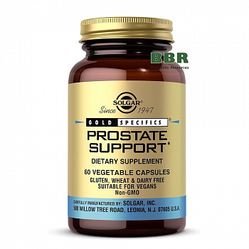 Prostate Support 60 Veg Caps, Solgar