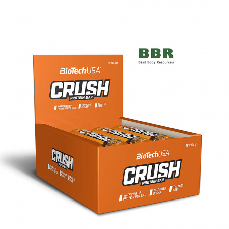 Crush Protein Bar 64g, BioTechUSA