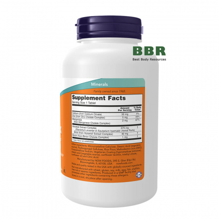 Silica Complex 180 Tabs, NOW Foods