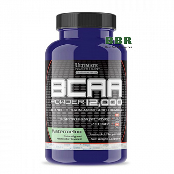 BCAA 12.000 Powder 7.6g, Ultimate Nutrition