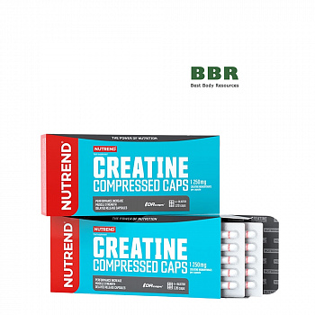 Creatine Compressed 1250mg Caps, NUTREND