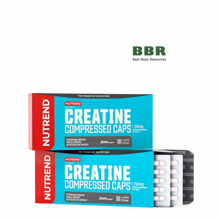 Creatine Compressed 1250mg Caps, NUTREND