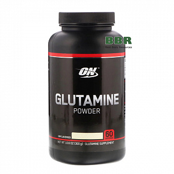 Glutamine Powder Black 300g, Optimum Nutrition