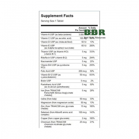 Multi Mens Prime 90 Tabs, Swanson