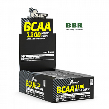 BCAA Mega Caps 1100mg 30x30 Caps, Olimp