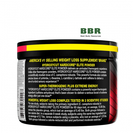 Hydroxycut Hardcore Elite Powder 30 Servings, MuscleTech