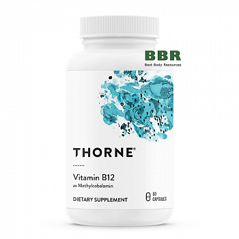 Vitamin B12 Methylcobalomin 60 Caps, Thorne