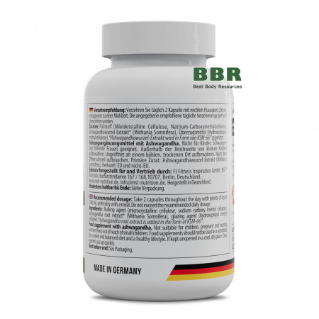 Ashwagandha KSM-66 60 Caps, MST